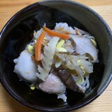 大海♡鶏もも肉と里芋・ごぼうなどの煮物
